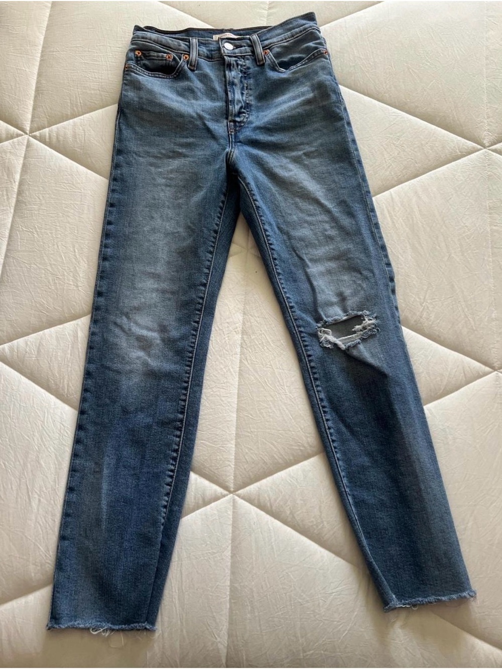 Levi’s High Waist Straight Jeans